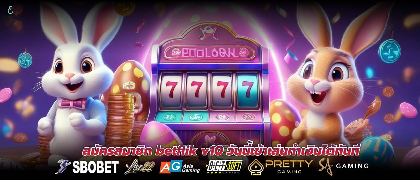 สมัครสมาชิก betflik v10 วันนี้เข้าเล่นทำเงินได้ทันที